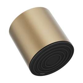 Hansgrohe Pulsify S Showerhead 105 1-Jet, 2.5 Gpm In Brushed Bronze, 24131141