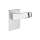 Hansgrohe Pulsify S Showerarm For Showerhead 260 In Chrome, 24149001