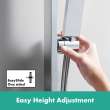 Hansgrohe Pulsify E Wallbar Set 100 3-Jet 24