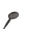 Hansgrohe Raindance Select S Handshower 120 3-Jet Powderrain, 1.75 Gpm In Matte Black, 26036671