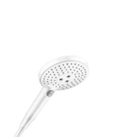 Hansgrohe Raindance Select S Handshower 120 3-Jet Powderrain, 1.75 Gpm In Matte White, 26036701