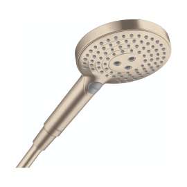 Hansgrohe Raindance Select S Handshower 120 3-Jet Powderrain, 1.75 Gpm In Brushed Nickel, 26036821