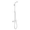 Hansgrohe Croma E Showerpipe Without Shower Components In Chrome, 26067001