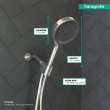 Hansgrohe Rainfinity Handshower 130 3-Jet, 1.75 Gpm In Chrome, 26865001