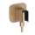 Hansgrohe Fixfit Q Wall Outlet With Handshower Holder In Brushed Bronze, 26887141