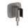 Hansgrohe Fixfit Q Wall Outlet With Handshower Holder In Brushed Black Chrome, 26887341