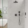 Hansgrohe Fixfit S Wall Outlet With Handshower Holder In Matte Black, 26888671