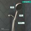 Hansgrohe Rainfinity Handshower Set 130 3-Jet, 2.5 Gpm In Brushed Nickel, 26913821