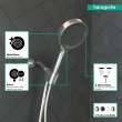 Hansgrohe Rainfinity Handshower Set 130 3-Jet, 1.75 Gpm In Chrome, 26914001