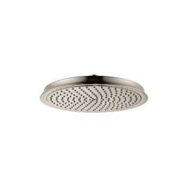 Hansgrohe Raindance Classic Showerhead 240 1-Jet Powderrain, 2.5 Gpm In Brushed Nickel, 26921821