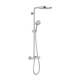 27129821 Raindance Select S 2.5 GPM 2-Jet Showerpipe 240, In Brushed Nickel