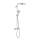 27129821 Raindance Select S 2.5 GPM 2-Jet Showerpipe 240, In Brushed Nickel