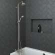 Hansgrohe Croma Showerpipe 150 1-Jet With Tub Filler