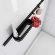 Hansgrohe Wallstoris Towel Hook- Wide In Matte Black, 27914670
