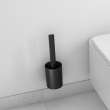 Hansgrohe Wallstoris Toilet Brush Holder In Matte Black, 27927670