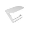Hansgrohe Wallstoris Toilet Paper Holder With Shelf In Matte White, 27928700
