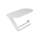 Hansgrohe Wallstoris Toilet Paper Holder With Shelf In Matte White, 27928700