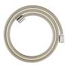 Hansgrohe Designflex Textile Handshower Hose, 63" In Brushed Nickel, 28260820