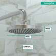 Hansgrohe Croma Showerhead 160 1-Jet