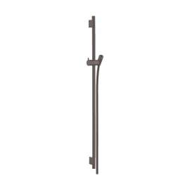 Hansgrohe Unica Wallbar S, 36" In Brushed Black Chrome, 28631340