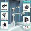 Hansgrohe Metris Single-Hole Faucet 110 With Pop-Up Drain