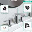 Hansgrohe Metris Widespread Faucet 100 With Pop-Up Drain