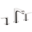 Hansgrohe Metris Widespread Faucet 100 With Pop-Up Drain