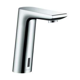 Hansgrohe Metris S Electronic Faucet With Preset Temperature Control, 0.5 Gpm In Chrome, 31101001