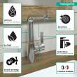 Hansgrohe Metris S Single-Hole Faucet 230 With Swivel Spout And Pop-Up Drain