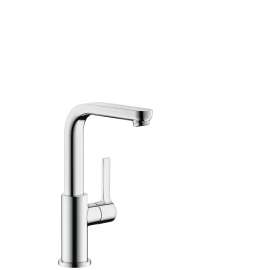 Hansgrohe Metris S Single-Hole Faucet 230 With Swivel Spout And Pop-Up Drain