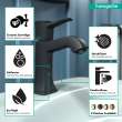 Hansgrohe Metropol Classic Single-Hole Faucet 110 With Pop-Up Drain, 1.2 Gpm In Matte Black, 31300671