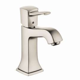 31300821 Metropol Classic Single-Hole Faucet 110 with Pop-Up Drain, 1.2 GPM, In Brushed Nickel