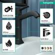 Hansgrohe Metropol Classic Single-Hole Faucet 160 With Pop-Up Drain, 1.2 Gpm In Matte Black, 31302671