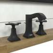 Hansgrohe Metropol Classic Widespread Faucet 110 With Cross Handles And Pop-Up Drain, 1.2 Gpm In Matte Black, 31306671