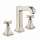 31307821 Metropol Classic Widespread Faucet 160 with Cross Handles and Pop-Up Drain, 1.2 GPM, In Brushed Nickel