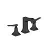 Hansgrohe Metropol Classic Widespread Faucet 110 With Lever Handles And Pop-Up Drain, 1.2 Gpm In Matte Black, 31330671