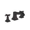 Hansgrohe Metropol Classic 3-Hole Roman Tub Set Trim With Cross Handles In Matte Black, 31430671