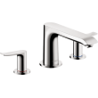 Hansgrohe Metris 3-Hole Roman Tub Set Trim