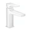 Hansgrohe Metropol Single-Hole Faucet 110 With Lever Handle And Pop-Up Drain, 1.2 Gpm In Matte White, 32506701