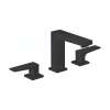 Hansgrohe Metropol Widespread Faucet 110 With Lever Handles And Pop-Up Drain, 1.2 Gpm In Matte Black, 32516671