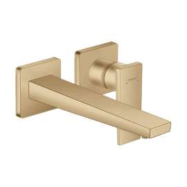 Hansgrohe Metropol Wall-Mounted Single-Handle Faucet Trim With Lever Handle, 1.2 Gpm In Brushed Bronze, 32526141
