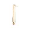 Hansgrohe Metropol Freestanding Tub Filler Trim With Lever Handle And 1.75 Gpm Handshower In Brushed Gold Optic, 32532251