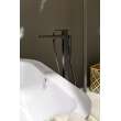 Hansgrohe Metropol Freestanding Tub Filler Trim With Lever Handle And 1.75 Gpm Handshower In Matte Black, 32532671