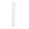 Hansgrohe Metropol Freestanding Tub Filler Trim With Lever Handle And 1.75 Gpm Handshower In Matte White, 32532701