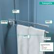 Hansgrohe Logis Dual Towel Bar