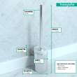 Hansgrohe Logis Toilet Brush With Holder