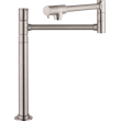 Hansgrohe Talis S Pot Filler, Deck-Mounted In Stainless Steel Optic, 4058860