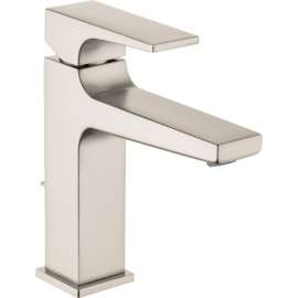 32527821 Metropol Single-Hole Faucet 110 with Lever Handle and Pop-Up Drain in Brushed Nickel