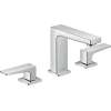 32528001 Metropol Widespread Faucet 110 with Lever Handles and Pop-Up Drain in Chrome