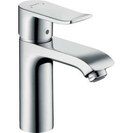 31123001-M Metris Single-Hole Faucet 110 with Pop-Up Drain in Chrome